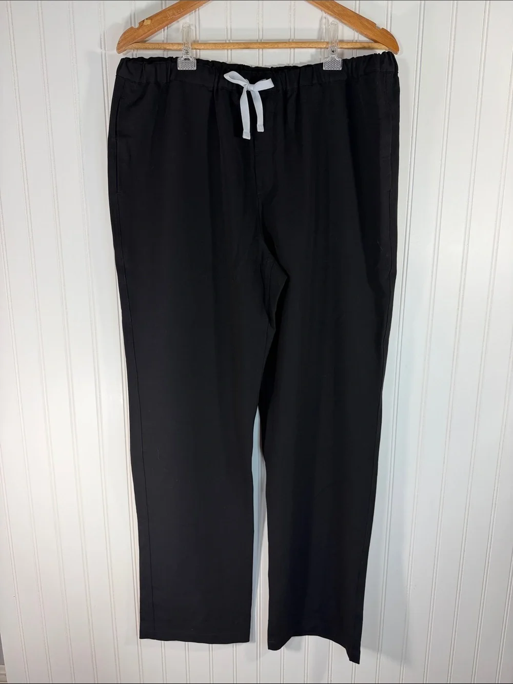 Figs Pisco Straight-Leg Black Scrub Men’s Pant Size Large NWT
